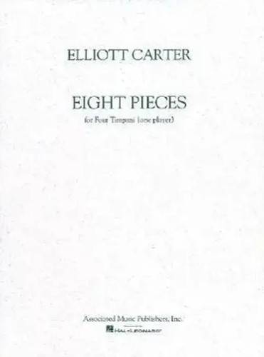 Pieces for timpani one - 8, 4