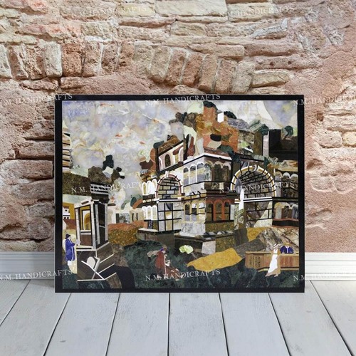 Marmor wandpaneel pietra dura - marmor,