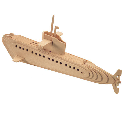 Boot holzbausatz schiff - u-boot,