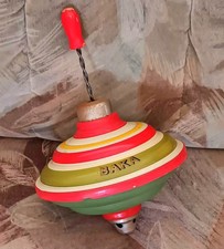 DDR Nostalgie Vintage Uralt Kinder Spielzeug Baka Brumm Kreisel 18 cm