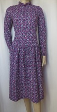 Laura Ashley Kleid 36 38 lila