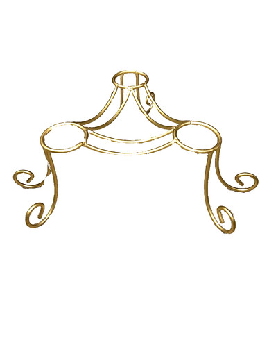 Vintage gold metall - vintage, dreifach
