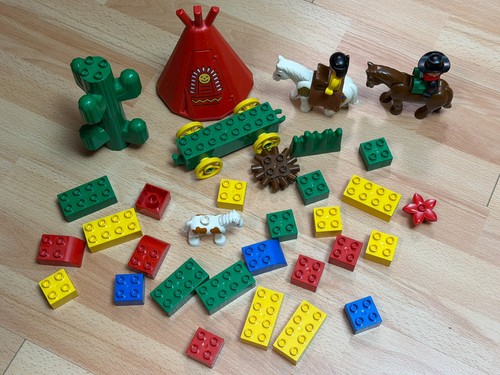 Lego duplo cowboy indianer - lego, cowboy/indianer