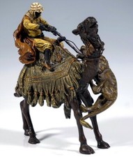 ANTIKE WIENER BRONZE ARABER