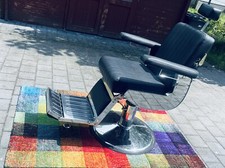 Comair BS Herren Diplomat Deluxe schwarz Barber Chair Farbe 63, Friseurstuhl