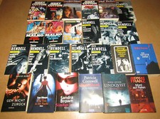 25 Krimi Taschenbücher z.B.Jerry Cotton, Malko, Ruth Rendell und andere - po765