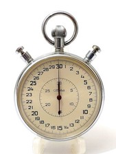 Slava Slawa Schleppzeiger Stoppuhr Rattrapante Chronograph Russland CCCP 1990er