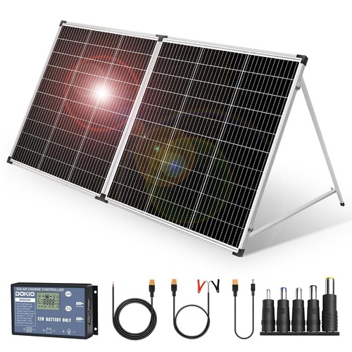 Dokio solarkoffer 200w - solarkoffer, 18v