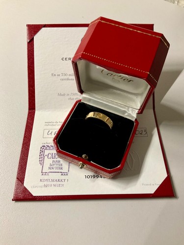 Cartier love ring full - love,