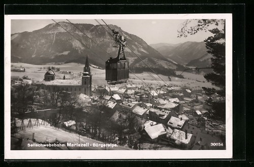 Mariazell seilschwebebahn - mariazell,,