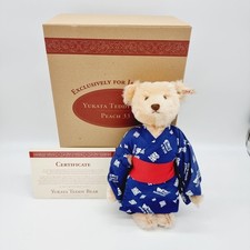 Steiff 652790 Teddybär Yukata limitiert 1500 aus 1998 33 cm Mohair Japan