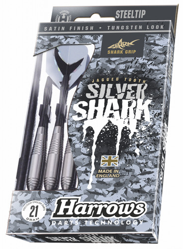 Silver shark harrows - harrows, steeldart