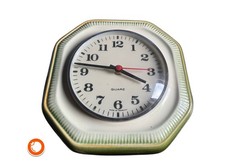 1970er German Quartz Wanduhr