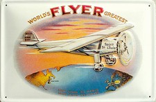 Spirit of St. Louis Blechschild, 30 x 20 cm, gewölbt & Motiv geprägt