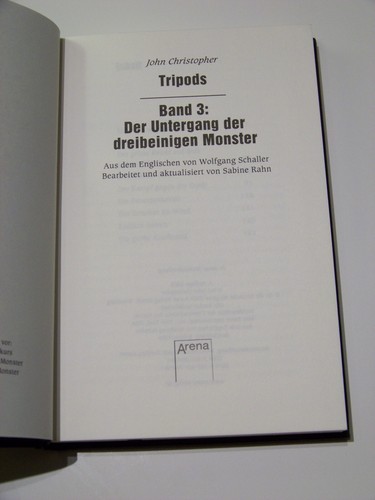 Tripods der untergang - tripods,