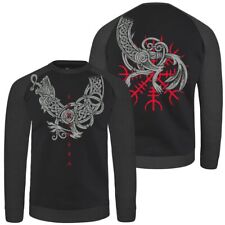 Herren Pullover Sweatshirt Fenrir Sohn von Loki nordische mythologie tyr wolf