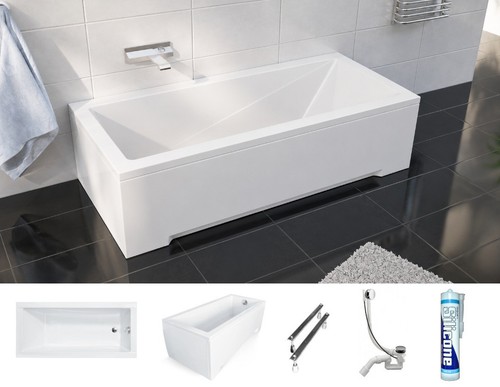 Badewanne rechteck wanne - badewanne,