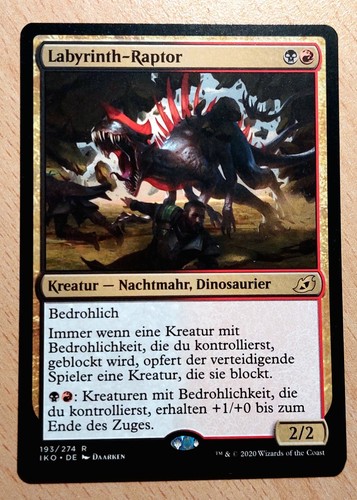 Mtg magic labyrinth raptor - magic:, labyrinth-raptor