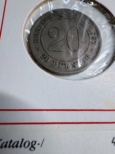 Pfennig 1887 deutsches - (a),