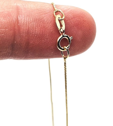 Goldkette halskette fein - 9, kt