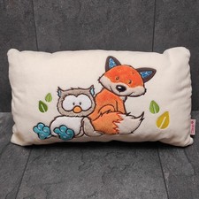 Nici Kissen Forest Friends Fuchs Eule Ca. 41cm x 23cm Kuschelkissen 