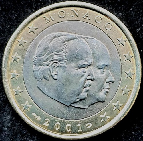 Euro kursmünze monaco 2001 - kursmünze,