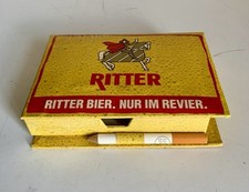 Zettelbox Ritter im Revier Werbung Ruhrgebiet Dortmunder Bier Sammler Sammlung