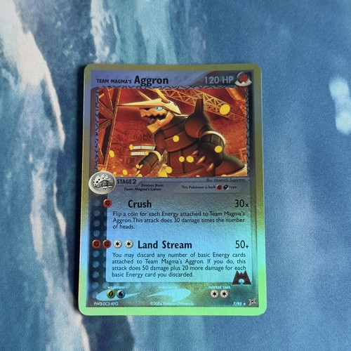 Team magma aggron 95 ex - magma’s,