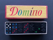 Altes Domino Steine-Spiel Gesellschaftsspiel 50er / 60er Jahre