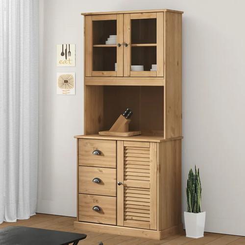 Highboard vigo massivholz - highboard,