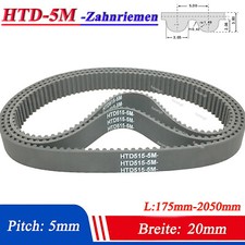 HTD-5M Zahnriemen Geschlossen Synchronriemen Breite 20mm CNC Antriebsriemen