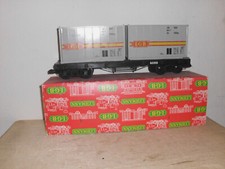 Y LGB 4069 -US-Doppelcontainerwagen mit zwei Container gebaucht