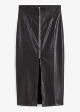 Midi Lederimitat-Rock Gr. 50