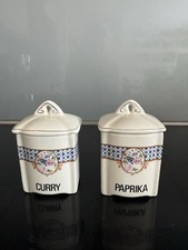 Vintage Porzellan Gewürzdosen