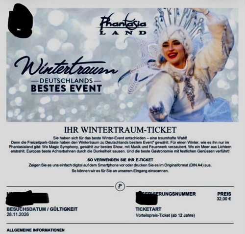 Tickets phantasialand - tickets,