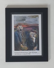 BERNHARD HEISIG  -Kunstkonvolut- Handsigniert & gerahmtes Offset & Kunstbuch