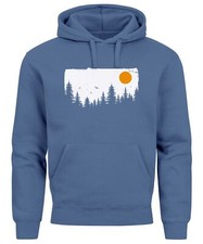 Hoodie Herren Wald Bäume