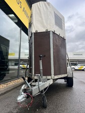 Böckmann Cavallo ABL Joker Pferdeanhänger Holz/Plane 1,3t Viehanhänger