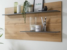 Wandpaneel Wandregal Eiche