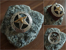 Concho Western - Conchos Stierkopf  - Tuchhalter - Longhorn - Texas - Stern