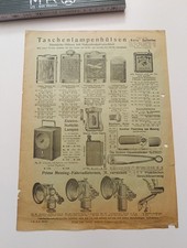 Original Prospekt Werbung