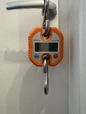 Mini-Sackwaage Hängewaage Kranwaage Futter elektronisch inkl. 2 Stk. S-Haken