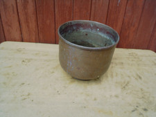 Alter Kupferkessel, Übertopf, Pflanztopf, Feuertopf, Hexenkessel Kupfertopf