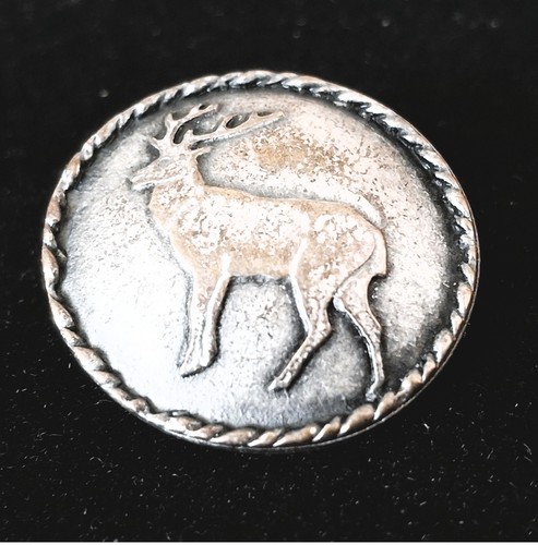 Silber knopf loch 25 - 1,