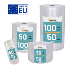 Luftpolsterfolie Rolle Schutzpolsterfolie Noppenfolie 30cm 40cm 50cm 75cm 100cm