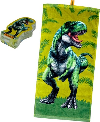 Rex world zauberhandtuch - t-rex,