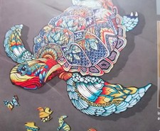 Holz Puzzle (Schildkröte) In