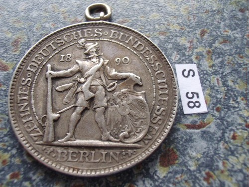 Berlin silber medaille 1890 - berlin,