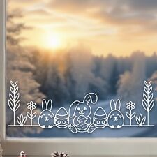 Osterhase Fensterbild Osterdekoration Osterfest Ostereier Frohe Ostern Hase Eier