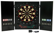 Ausstellung: Best Sporting 862065 Dartscheibe Glasgow inkl.12 Pfeile u. Netzteil